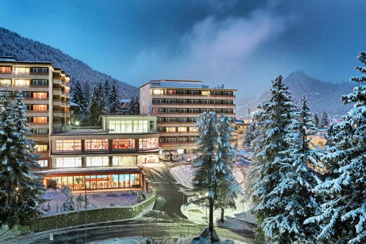 Mountain Plaza Hotel Давос Екстер'єр фото